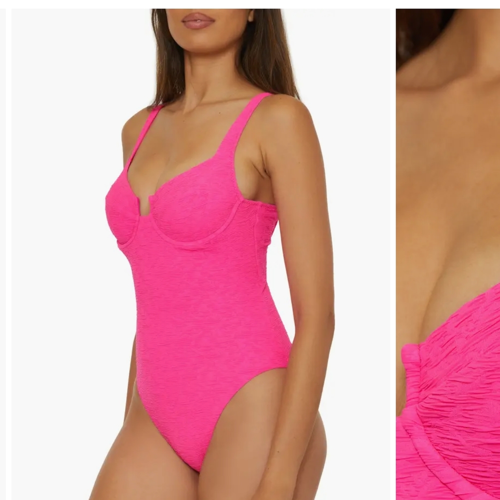 Pink One-Piece Swimsuit - Picture 7 of 10